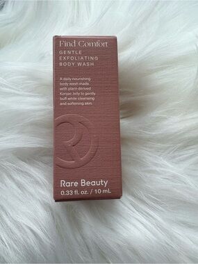 Rare Beauty NWT Find Comfort Gentle Exfoliating Body Wash - Travel Size 10ml